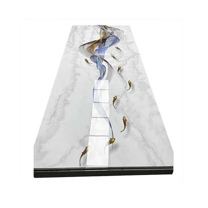 Interior UV Coating PVC Marble Sheet